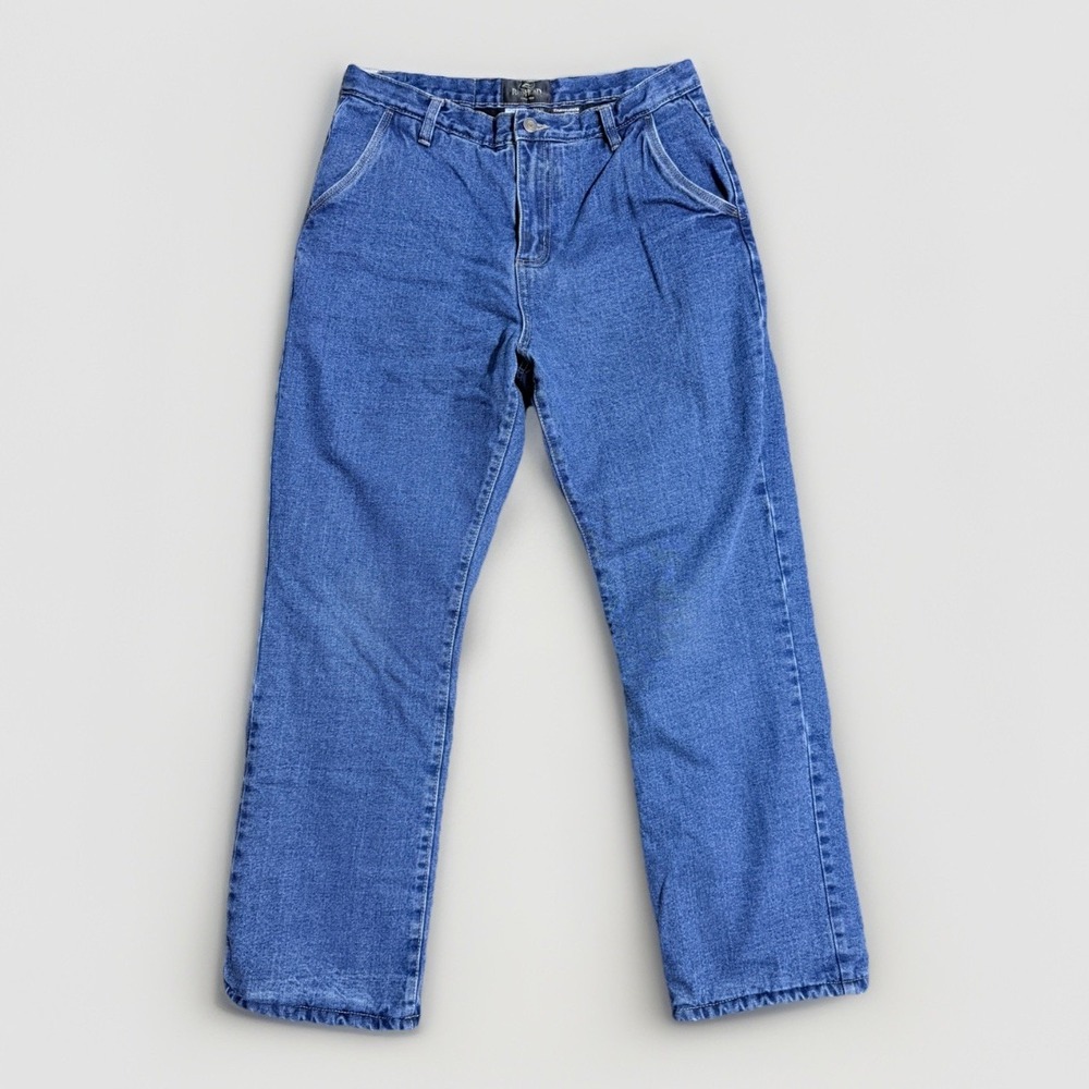 RedHead Thinsulate Lined Jeans Men 34x32 Blue Denim Insulated Thermal Work Pants